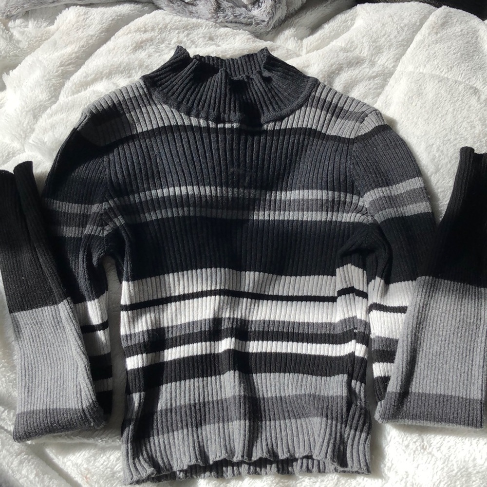 Brand new cropped turtle neck